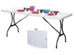 Campingtafel - Klaptafel - 180x70x72 cm - wit, Ophalen of Verzenden, Nieuw