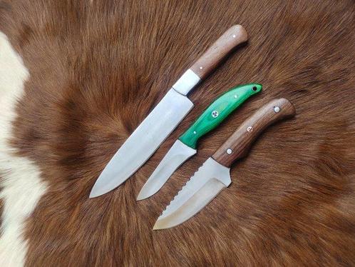 Hand Forged in fire - Keukenmes - Amerikaans handgemaakt:, Antiek en Kunst, Antiek | Keukenbenodigdheden
