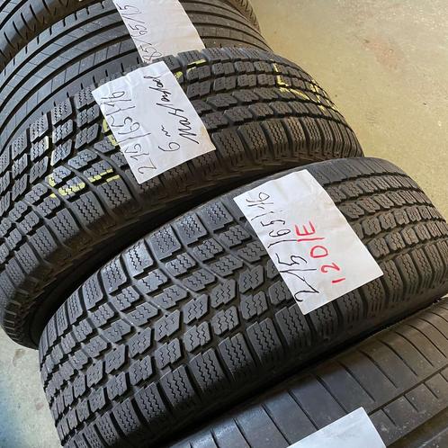 2 x Master Steel 215-65-16 Winterbanden 6mm, Auto-onderdelen, Banden en Velgen, 16 inch, Winterbanden, 215 mm, Personenwagen, Gebruikt