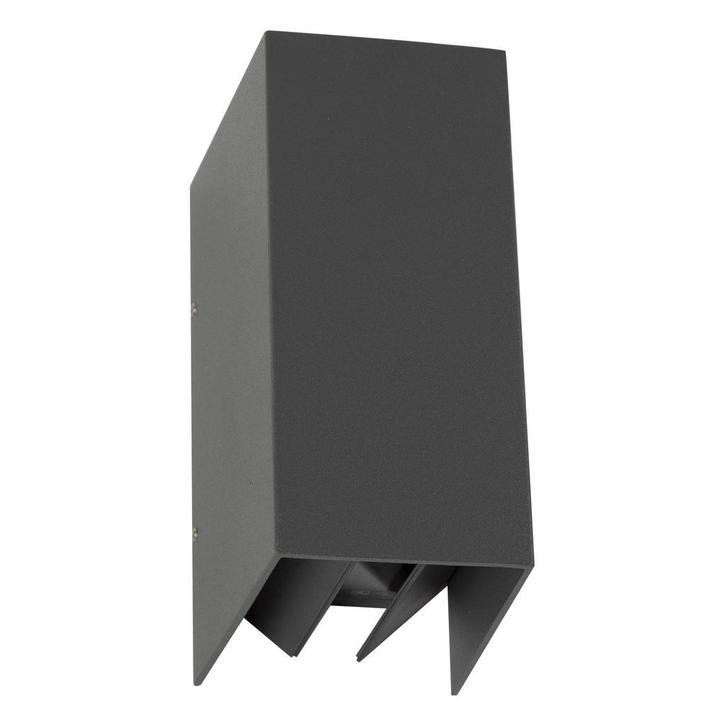 Channel Up en Down Muurlamp Antraciet Buitenverlichting, Tuin en Terras, Buitenverlichting, Verzenden
