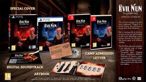 Evil Nun The Broken Mask-Unholy Edition (NSW) NIEUW, Spelcomputers en Games, Games | Nintendo Switch, Nieuw, Ophalen of Verzenden