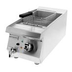 GGM Gastro | Friteuse - 13 liter - 4,5 kW - met aftapkraan |, Verzenden, Nieuw
