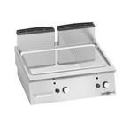 GGM Gastro | Gas grillplaat - 13,8 kW - Glad & Gegroefd |, Verzenden, Nieuw