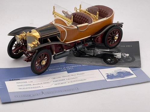 Franklin Mint 1:24 - Modelauto - Mercedes Skiff Labourdette, Antiek en Kunst, Curiosa en Brocante