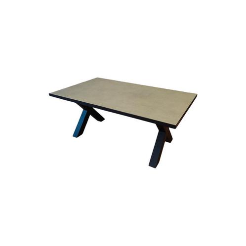 eettafel Betonlook warm grijs, Huis en Inrichting, Tafels | Eettafels, Nieuw, Ophalen of Verzenden
