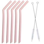 Fako Bijoux® - Siliconen Rietjes Set - 5 Herbruikbare, Verzenden, Nieuw