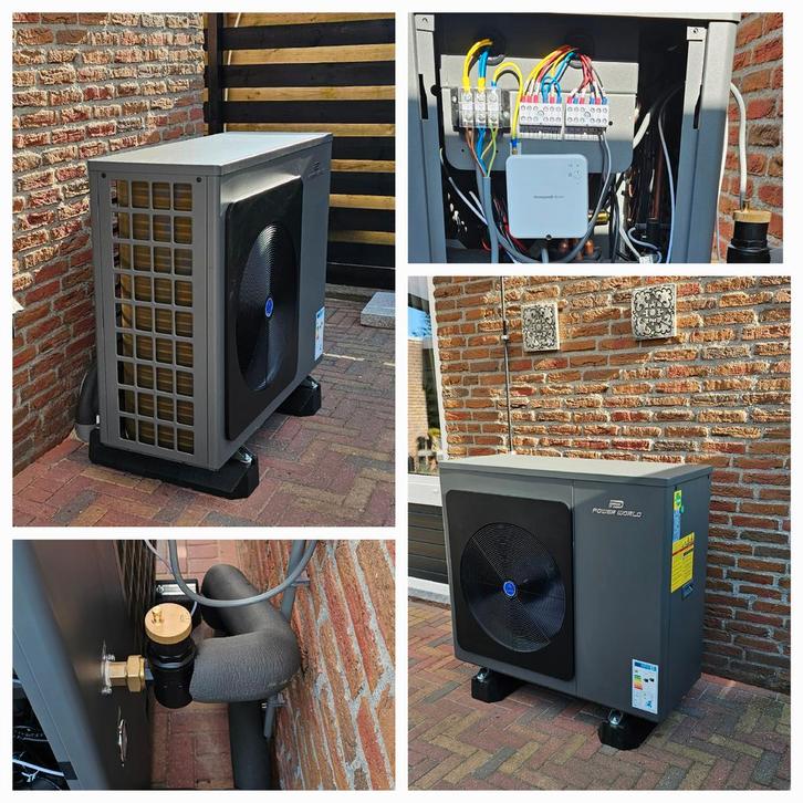 Warmtepomp R290 Monobloc PW040-DKZLRS-E, Doe-het-zelf en Verbouw, Verwarming en Radiatoren, 800 watt of meer, Hoog rendement (Hr)