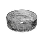 Waskom Riho Glamour Rond 35.5 cm Ruitpatroon Smoke Glass, Doe-het-zelf en Verbouw, Sanitair, Ophalen of Verzenden, Nieuw, Overige typen