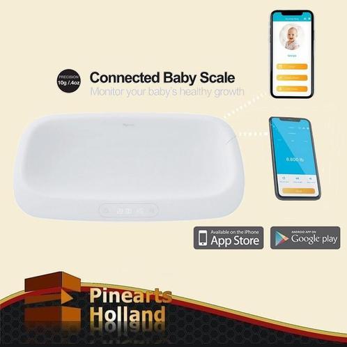 Kraamzorg weegschaal, Babyweegschaal met Bluetooth, Doe-het-zelf en Verbouw, Weegschalen, Precisieweegschaal, Nieuw, Minder dan 50 kg