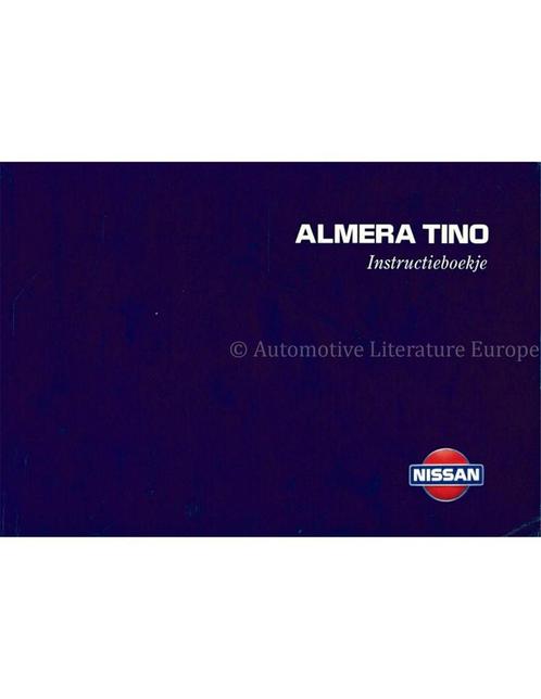 2000 NISSAN ALMERA TINO INSTRUCTIEBOEKJE NEDERLANDS, Auto diversen, Handleidingen en Instructieboekjes