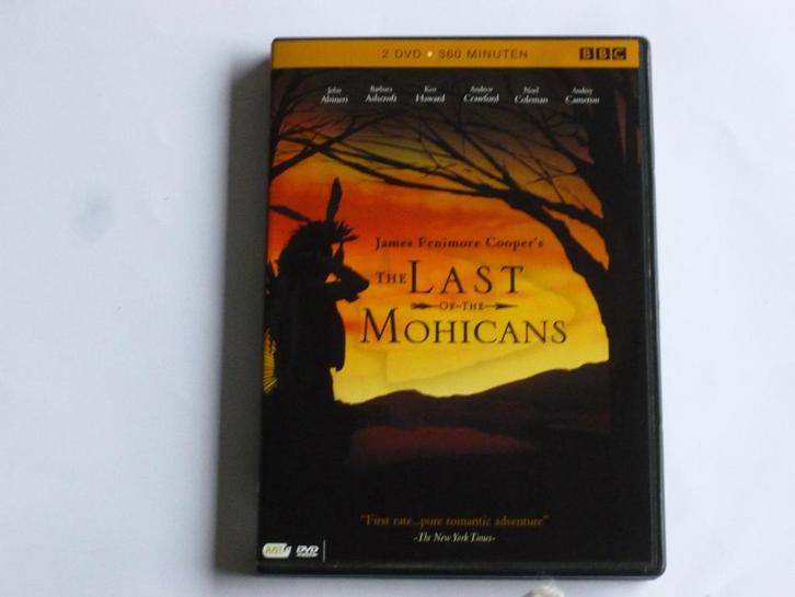 The Last of the Mohicans (2 DVD) BBC, Cd's en Dvd's, Dvd's | Overige Dvd's, Zo goed als nieuw, Verzenden