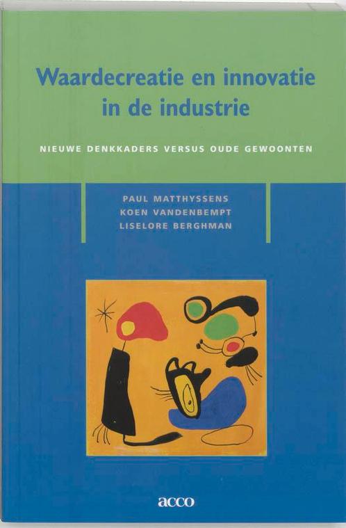 Waardecreatie en innovatie in de industrie dru 9789033455315, Boeken, Wetenschap, Zo goed als nieuw, Verzenden