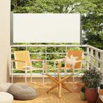 vidaXL Tuinscherm uittrekbaar 160x300 cm crèmekleurig, Verzenden, Nieuw