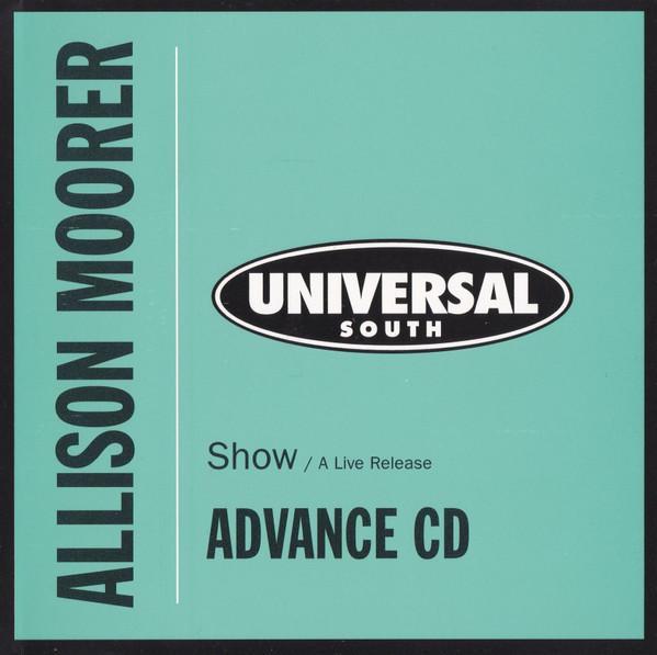 Allison Moorer - Show / A Live Release, Cd's en Dvd's, Cd's | Pop, Gebruikt, Ophalen of Verzenden