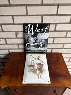 Emaille reclameborden - Set van 2 moderne emaille borden Van