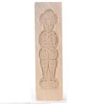 Speculaasplank Medium pop man (Piet) 20,5x5,5cm., Nieuw, Verzenden