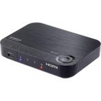 SpeaKa 2 + 1 poorten - HDMI-switch - extra USB-C-ingang UHD, Nieuw, Verzenden