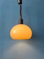 Vintage Beige Mushroom Acrylic Glass Pendant Lamp, Ophalen of Verzenden, Nieuw