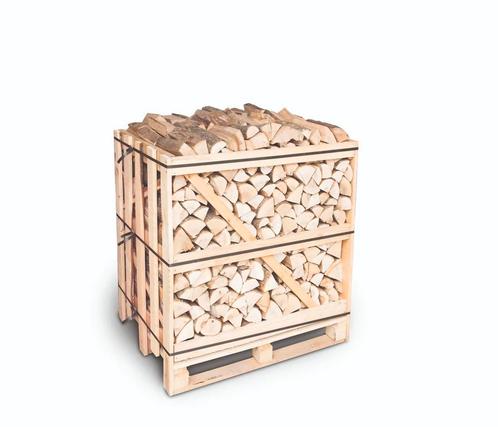 Essen Halve pallet ovengedroogd haardhout gratis verzending, Tuin en Terras, Haardhout, Blokken, Minder dan 3 m³, Essenhout, Ophalen of Verzenden