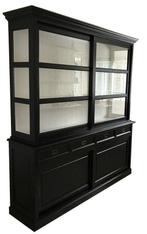 Buffetkast zwart Montfoort 200cm, Huis en Inrichting, Ophalen of Verzenden, Nieuw