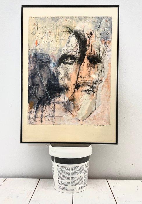 Nikke Naeme - Half Of Me Stayed, Antiek en Kunst, Kunst | Schilderijen | Modern
