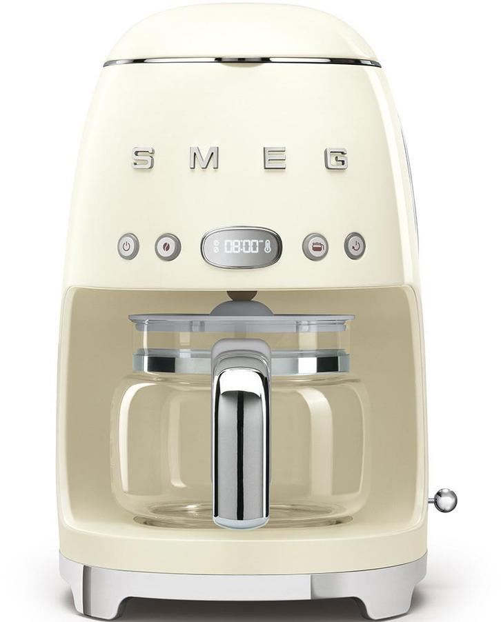 Smeg DCF02CREU filter koffiemachine - creme, Witgoed en Apparatuur, Koffiezetapparaten, Nieuw, Verzenden