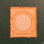 Duitse Rijk 1872 - 2 Kreuzer Kleine Brutschild- postfris -, Postzegels en Munten, Postzegels | Europa | Duitsland, Gestempeld