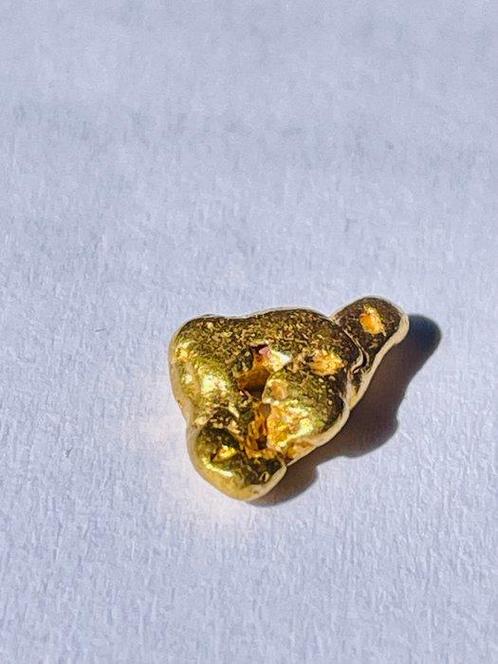 Goud Goud nugget- 1.34 g - (1), Verzamelen, Mineralen en Fossielen