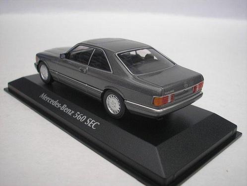 Maxichamps 1:43 - Modelauto - Mercedes-Benz 560 SEC - 1986 -, Hobby en Vrije tijd, Modelauto's | 1:5 tot 1:12