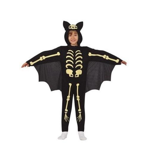 Halloween Kostuum Kind Vleermuis Skelet, Hobby en Vrije tijd, Feestartikelen, Nieuw, Verzenden