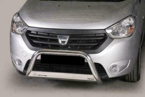 Dacia Dokker pushbar / bullbar met CE/EU keurmerk, Auto diversen, Auto-accessoires, Nieuw, Ophalen of Verzenden