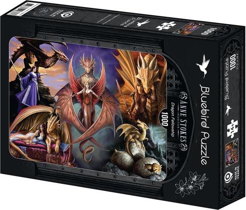 Anne Stokes Dragon Fellowship Puzzel (1000 stukjes) |, Hobby en Vrije tijd, Denksport en Puzzels, Nieuw, Verzenden