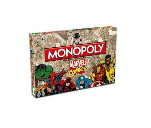 Bordspel: Monopoly - Marvel Comics, Hobby en Vrije tijd, Gezelschapsspellen | Bordspellen, Vijf spelers of meer, Zo goed als nieuw