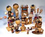 35 vintage houten Kokeshi-poppen - Japan - Shwa periode, Antiek en Kunst