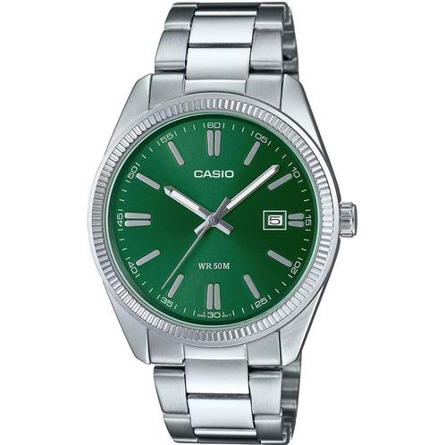 Casio - MTP-1302PD - grey, Sieraden, Tassen en Uiterlijk, Horloges | Dames, Verzenden