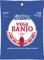 Martin V730 5-snarige banjo .010, Nieuw, Verzenden