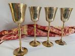 Champagne set, Tableservice - Drinkset (4) - Messing,