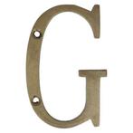 Letter groot G, brons antiek, Huis en Inrichting, Woonaccessoires | Overige, Nieuw, Ophalen of Verzenden