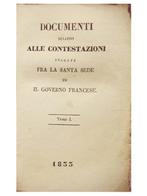 Anonimo. - Documenti Santa Sede e Governo Francese - 1833, Antiek en Kunst