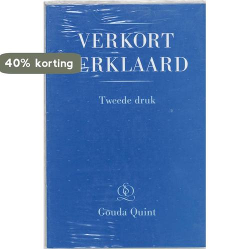 Verkort verklaard 9789038704876, Boeken, Wetenschap, Zo goed als nieuw, Verzenden