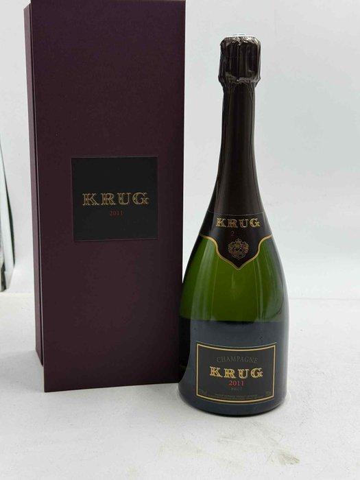 2011 Krug, Vintage - Champagne - 1 Fles (0,75 liter), Verzamelen, Wijnen