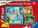 Pokemon Puzzel (3 x 49 stukjes) | Ravensburger - Puzzels, Kinderen en Baby's, Verzenden, Nieuw