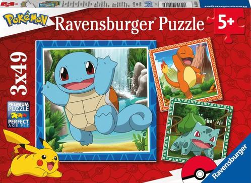 Pokemon Puzzel (3 x 49 stukjes) | Ravensburger - Puzzels, Kinderen en Baby's, Speelgoed | Kinderpuzzels, Nieuw, Verzenden