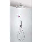 Tres electronische inbouw doucheset met regendouche chroom, Doe-het-zelf en Verbouw, Sanitair, Ophalen of Verzenden, Nieuw, Chroom