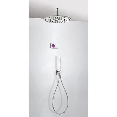 Tres electronische inbouw doucheset met regendouche chroom, Doe-het-zelf en Verbouw, Sanitair, Kraan, Nieuw, Chroom, Ophalen of Verzenden