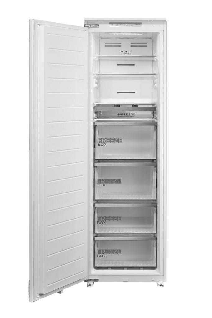 €649 Midea MDRE306FGE01 diepvriezer Ingebouwd 212 l E Wit, Witgoed en Apparatuur, Vriezers en Diepvrieskisten, 90 cm of meer, 160 cm of meer