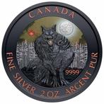Canada. 10 Dollars 2021 2 oz $10 Canada Creatures of the