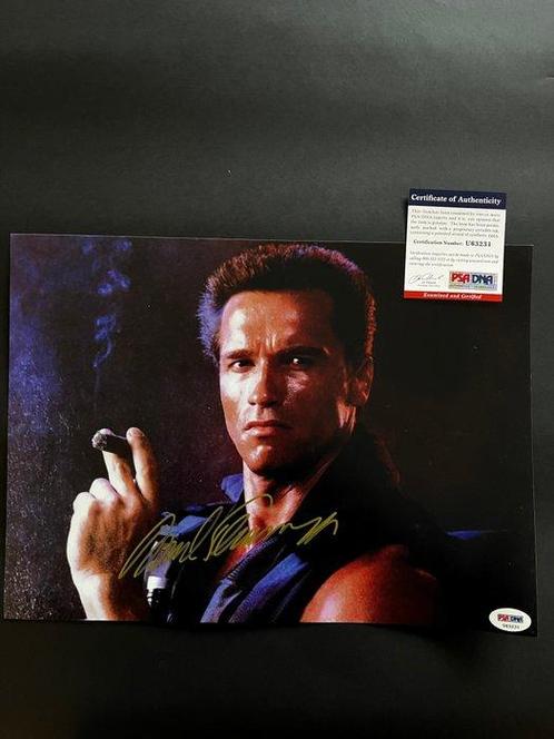 Commando, Arnold Schwarzenegger (John Matrix) - Signed in, Verzamelen, Film en Tv