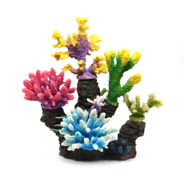 Kunstkoraal set 6 kleuren koraal OS-293 - aquarium decoratie, Dieren en Toebehoren, Vissen | Aquaria en Toebehoren, Sierelement
