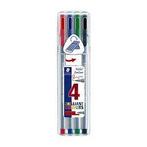 Fineliner staedtler triplus 334 0.3mm ass 4st | Set a 4 stuk, Diversen, Schrijfwaren, Nieuw, Ophalen of Verzenden